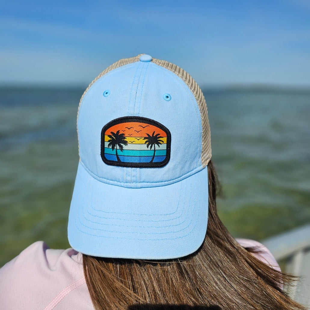 Toes in the Sand Ponytail Hat