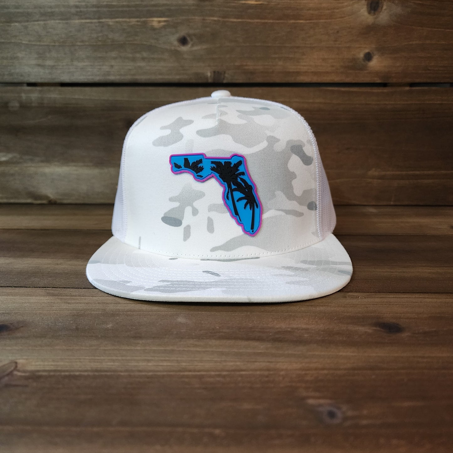 Miami Vice Flat Bill Trucker