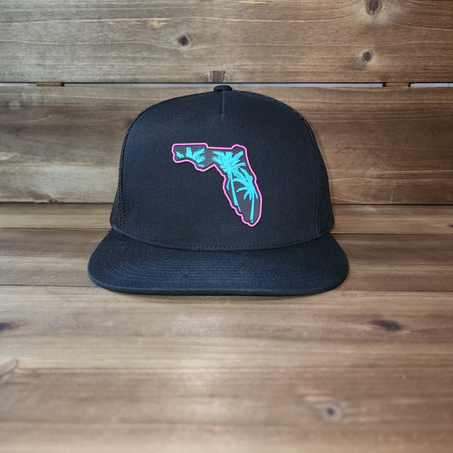 Miami Vice Flat Bill Trucker