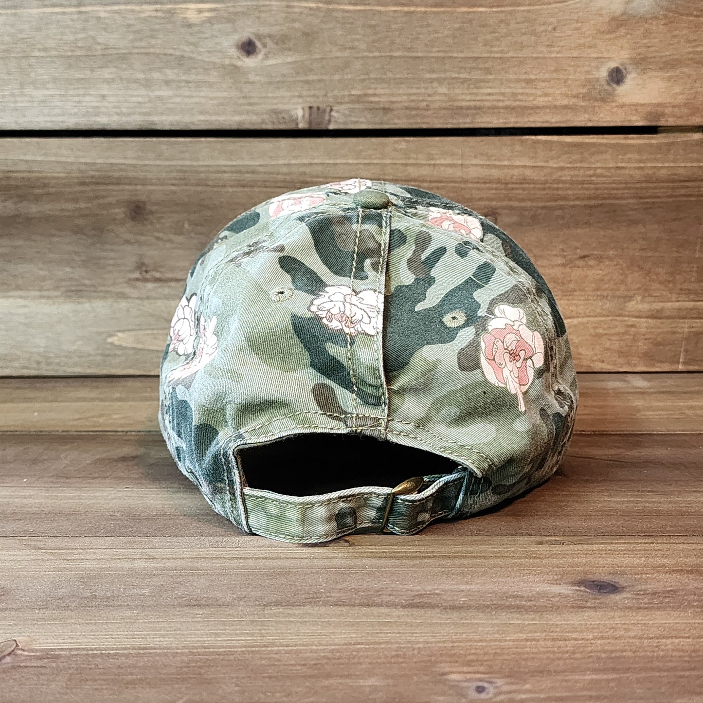 Floral Camo Florida Ponytail Hat
