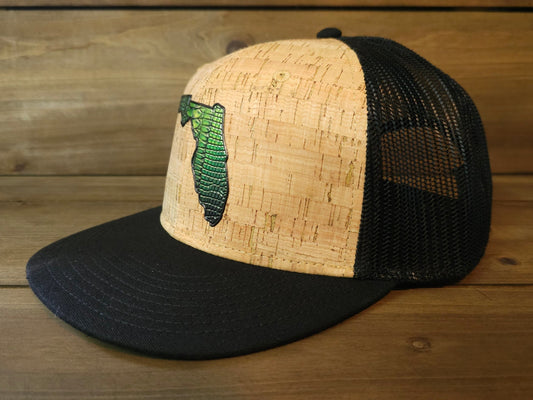Florida Gator Cork Flat Bill