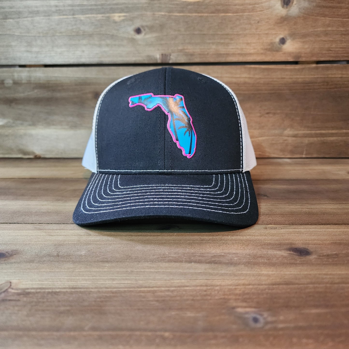 Miami Vice 6 Panel Trucker Hat