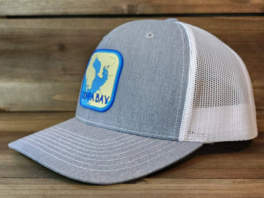 Tampa Bay Area Map 6 Panel Trucker Hat