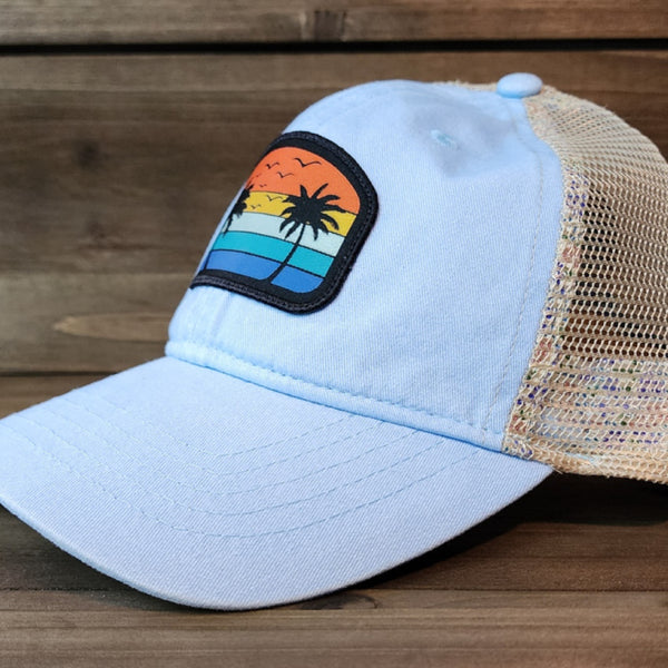 Toes In The Sand Unstructured Ponytail Hat