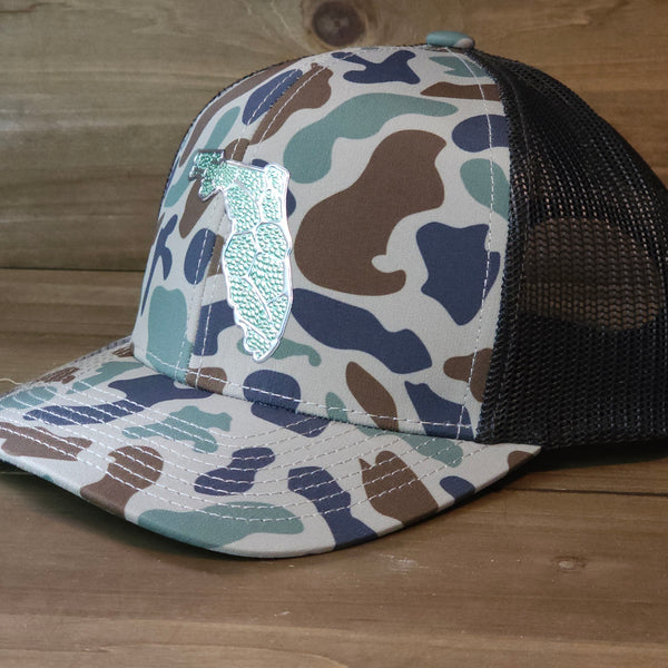 Florida Duck Camo Trucker
