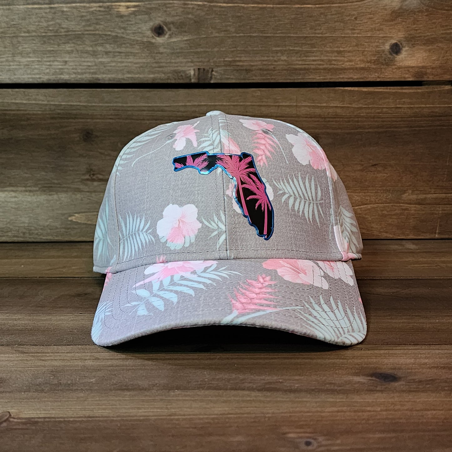 Floral Miami Vice Baseball Cap