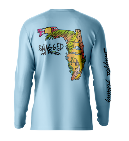 Snagged Fishing Apparel Florida Long Sleeve