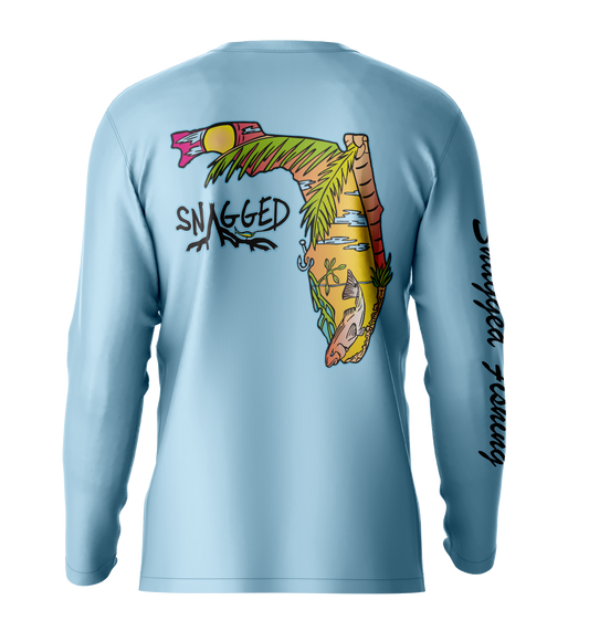 Snagged Fishing Apparel Florida Long Sleeve