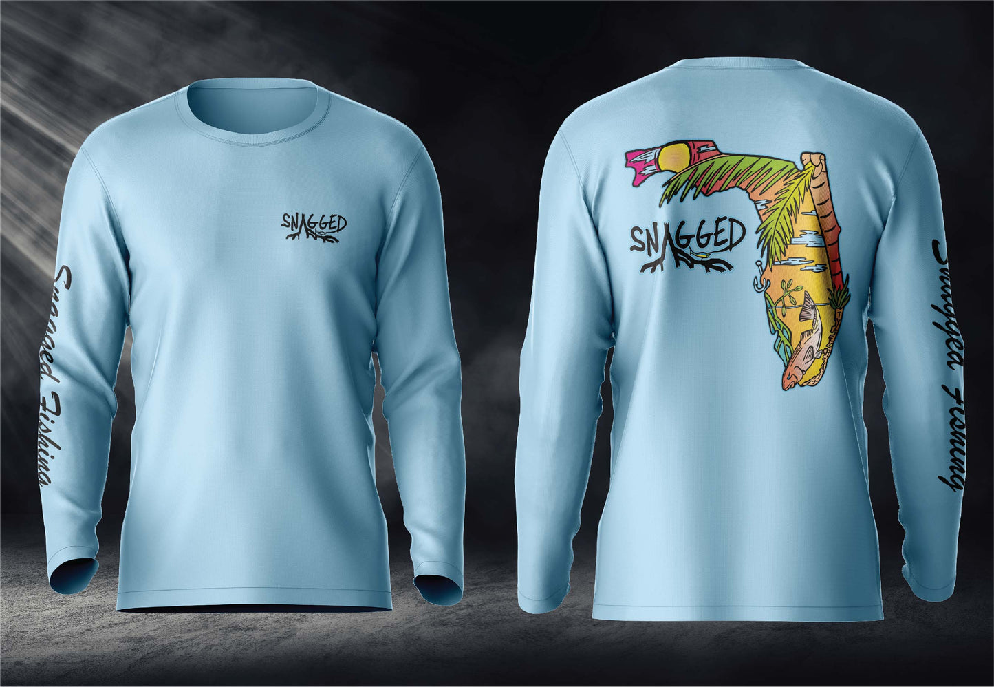 Snagged Fishing Apparel Florida Long Sleeve