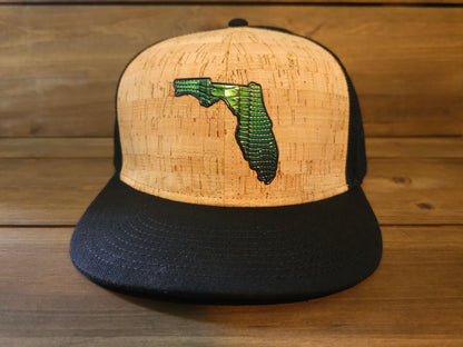 Florida Gator Cork Flat Bill