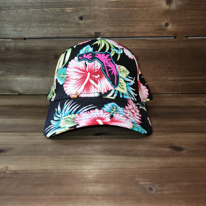 Miami Vice Floral Hat