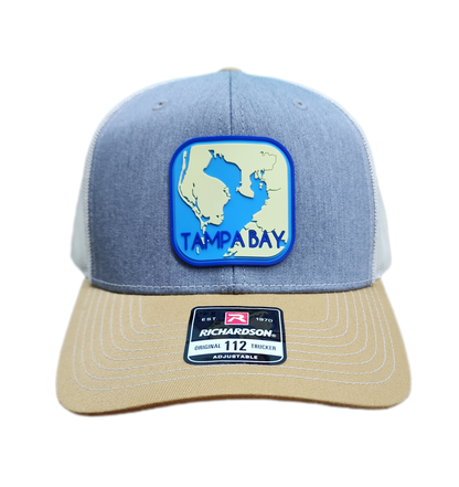 Tampa Bay Map PVC Patch Hat