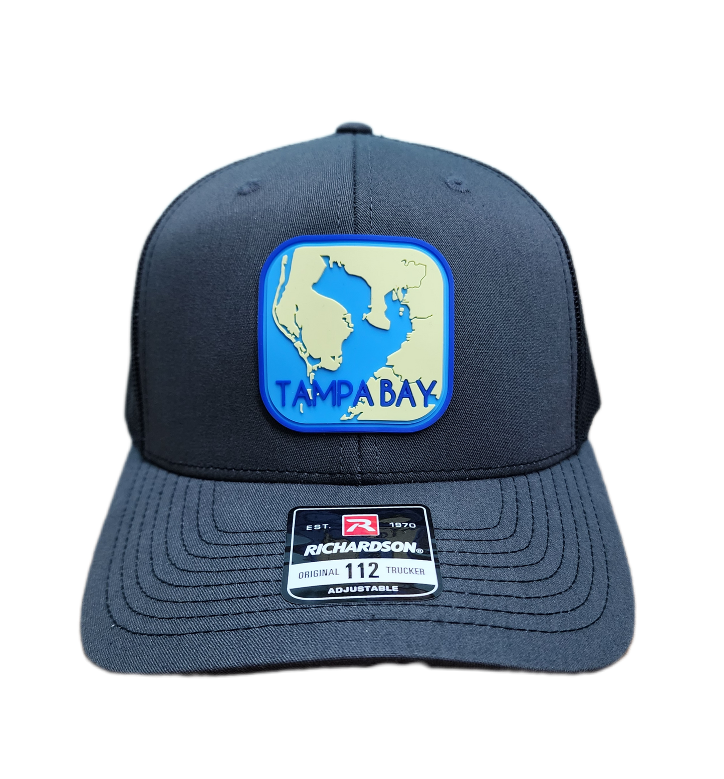 Tampa Bay Map PVC Patch Hat