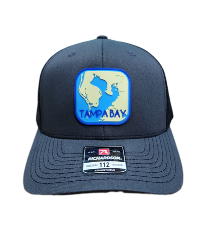 Tampa Bay Map PVC Patch Hat